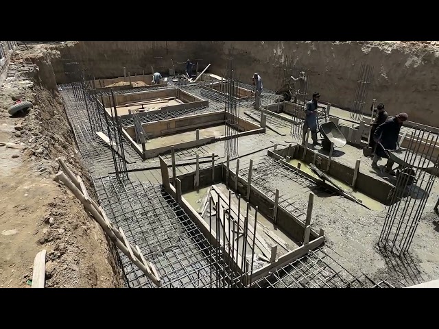 Strip Foundation construction