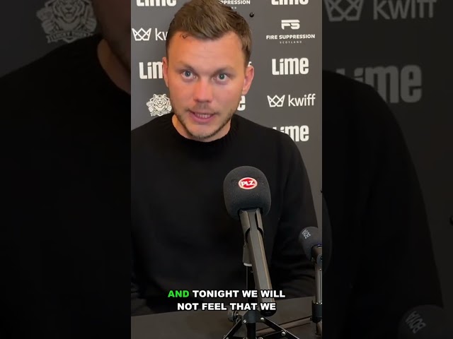 'We won't feel we're the worst team in the world' - Alfred Johansson on Motherwell 0-4 Aberdeen