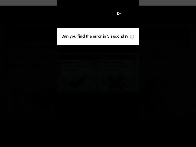 Find the Python Bug in 3 Seconds! 99% Fail This 😱 #developer #python #pythonerrors #bugs #coding