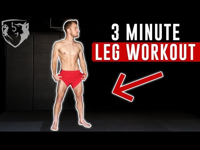 3 Minute Leg Workout for Fight Endurance