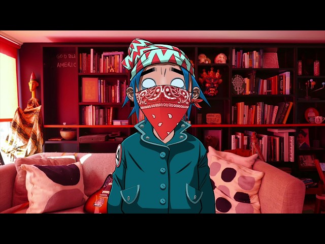 A message from 2D of Gorillaz: Stay Home