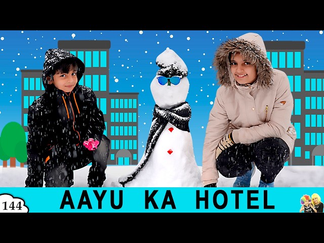 AAYU KA HOTEL | Funny Types of people in Hotel | Travel Vlog | Ep 144 Aayu and Pihu Show
