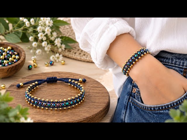 DIY Beaded Bracelet That Looks So Expensive‼️ easy bracelet tutorial