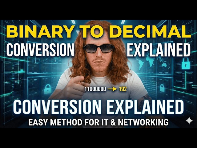 Binary to Decimal Conversion: The Key to IP Addresses & Networking