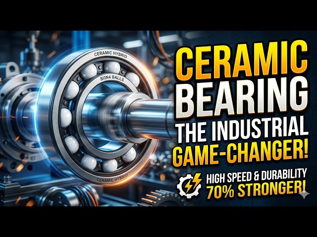 Mechanical Ceramic Bearings Explained | How it works, Type, Usage | Luvitex Engineering