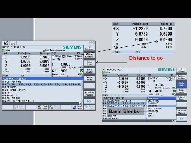G Code Programming with ProgramGuide for Milling in the Siemens Sinumerik Operate 840D & 828D