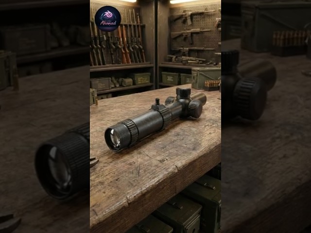 Hard Surface Modeling Tutorial For Beginners | Modeling a Rifle Scope