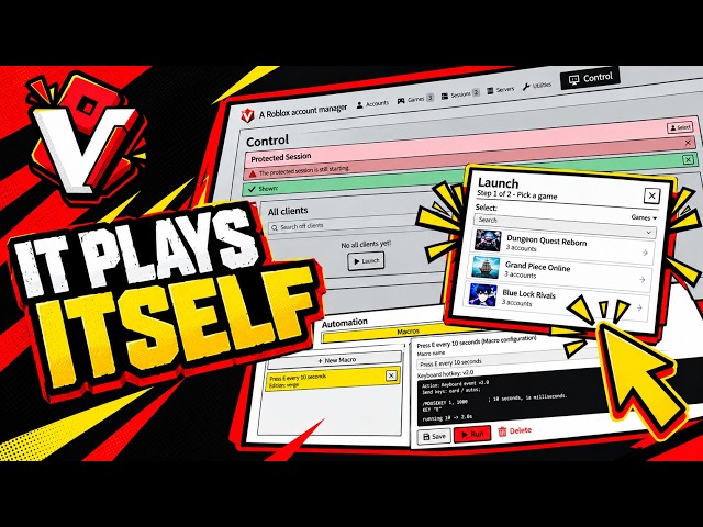 Valdor | How to Run Multiple Roblox Accounts with Integrated Macros
