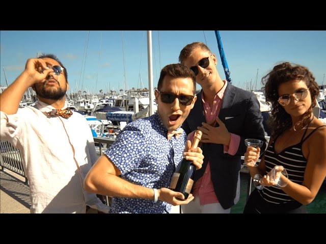 ASKING MILLIONAIRE'S TO GET ON THEIR YACHTS!