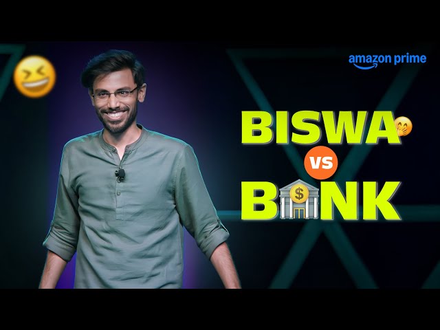 Bank Struggles 💸😂 | @yokalyanyo | Stand Up Comedy | Biswa Kalyan Rath 's Sushi | Prime Video India