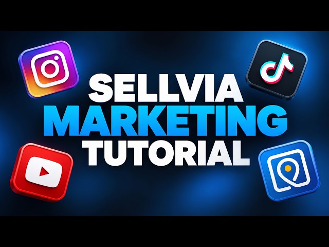 Sellvia Beginner Marketing Tutorial