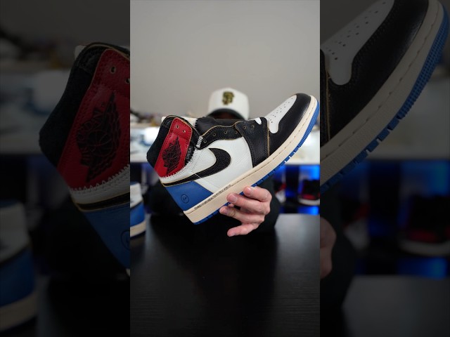 Union x Fragment Jordan 1 is this best colorway ?? #union #fragment #jordan #shorts