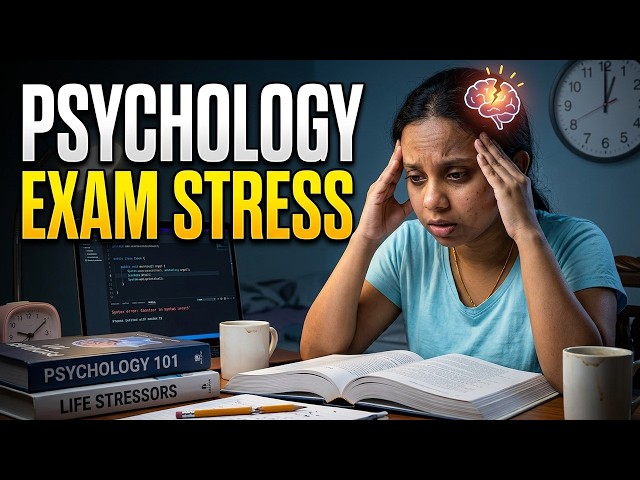 Stressful days|Psychology exam|OOP viva|Life at SLIIT|Starting to learn java for 12 hours