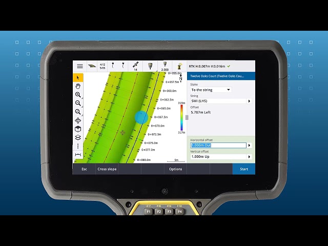 Trimble Access Roads 2022.00:   Survey Workflows
