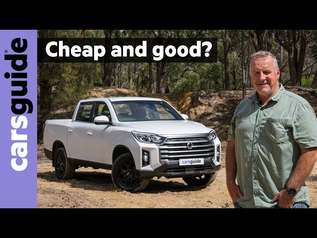 Off-road test! 2023 SsangYong Musso review: XLV Ultimate | Is Korea's 4WD pick-up adventure-ready?