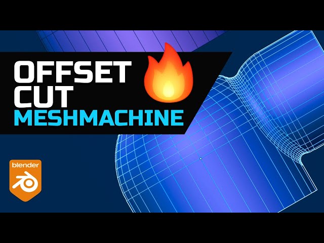 OFFSET CUT - Mesh Machine Blender 🔥