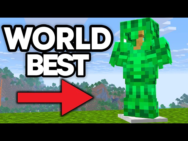 I Obtained the WORLDS BEST Armor in Minecraft!