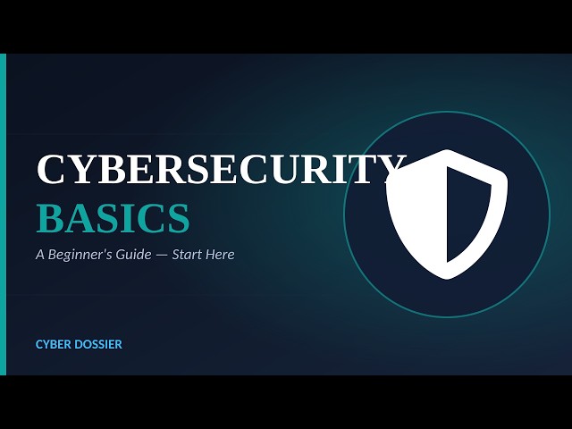 Introduction to Cybersecurity — Beginner's Guide 2026