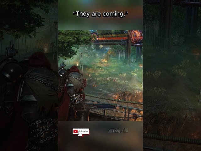 "They are coming" (Space Marine 2)