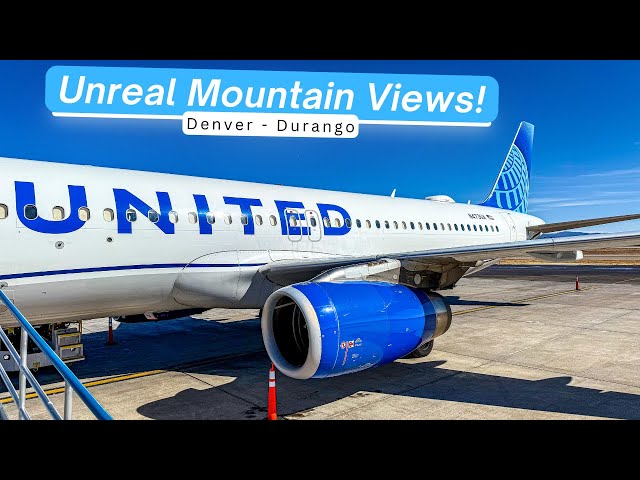 Trip Report | United Airlines A320 Denver (DEN) - Durango (DRO) | Economy