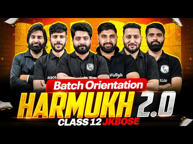 Harmukh 2.0 🚀 – The Strongest Batch for Class 12th JKBOSE | Batch Orientation