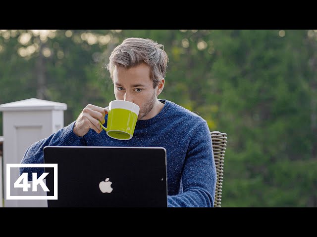 REAL TIME study with me OUTSIDE 4K (no music) | 2 HOUR pomodoro session