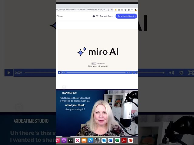 Miro AI Beta version -awesome virtual whiteboard #facilitation #onlinemeeting #remotework