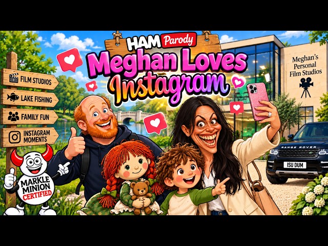 Meghan Markle Latest Instagram Post - Harry and Meghan Parody by HAM