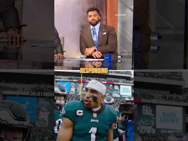 Russel Wilson was impressed with Jalen Hurts' responses to adversity in Week 2 #eagles #nfl