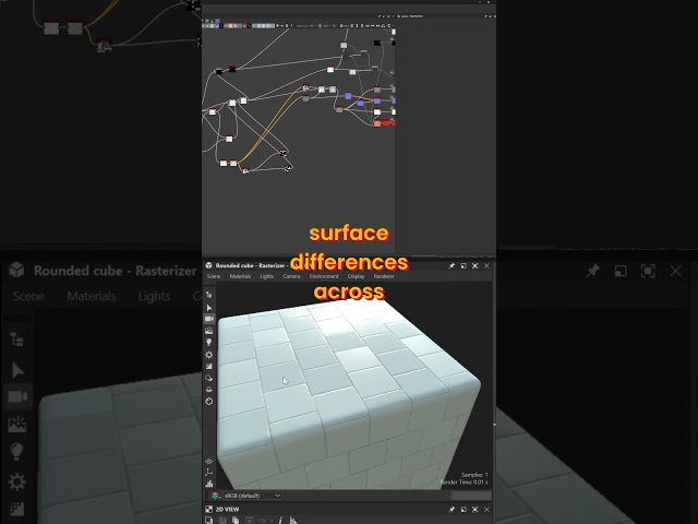 Procedural Tile Damage  Realistic Chips & Wear Effects SubstanceDesigner #MaterialArt #GameArt