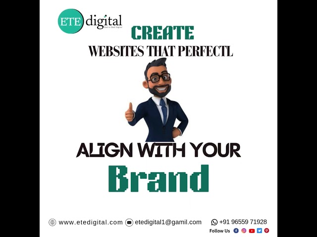 Create Websites That Perfectly Align with Your Brand #webdevelopment #ai #datascience