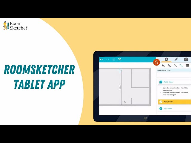 RoomSketcher App | Tablet