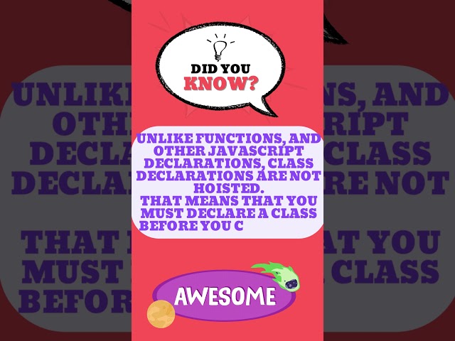 Class Hoisting in JavaScript