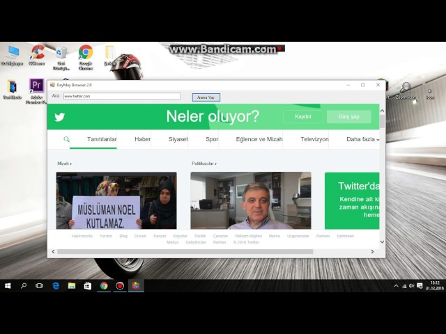 Kendi Yaptığım İnternet Tarayıcısı / DayMay Browser