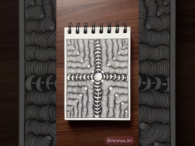 Day 392 - Easy Doodle Art Tutorial #doodle #doodleart #easy #drawing #art #zentangle #zen
