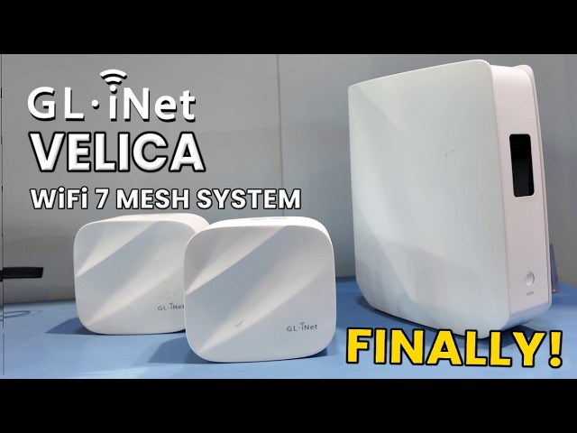 Gl.iNet Velica Mesh Router System Revealed