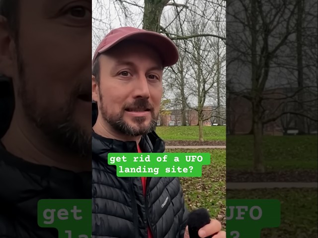 Did Manchester really have its own UFO landing pad? #manchester #hulme #ufo #alien #spacecraft