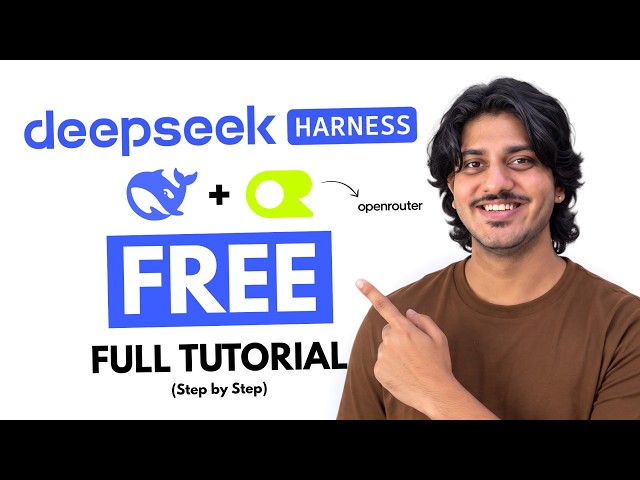 DeepSeek Harness + OpenRouter = FREE AI Coding Setup (Full Tutorial)