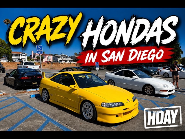 SAN DIEGO'S CRAZY LOCAL HONDA SCENE!