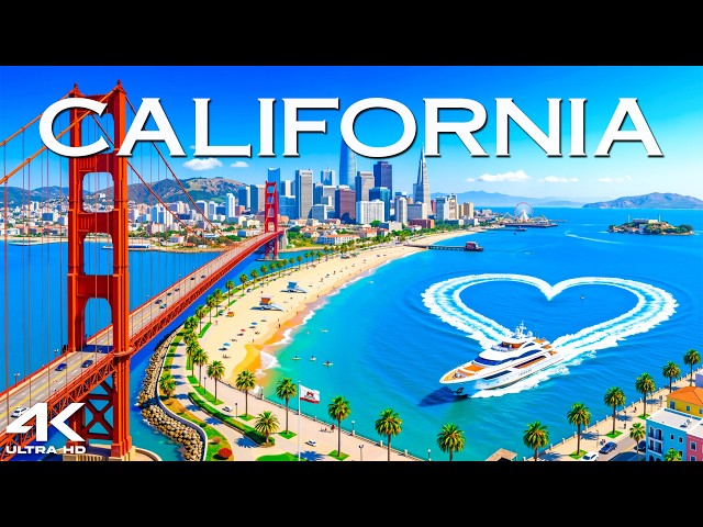 California 🇺🇸 4K | Los Angeles, Big Sur & The Ultimate Coastal Paradise