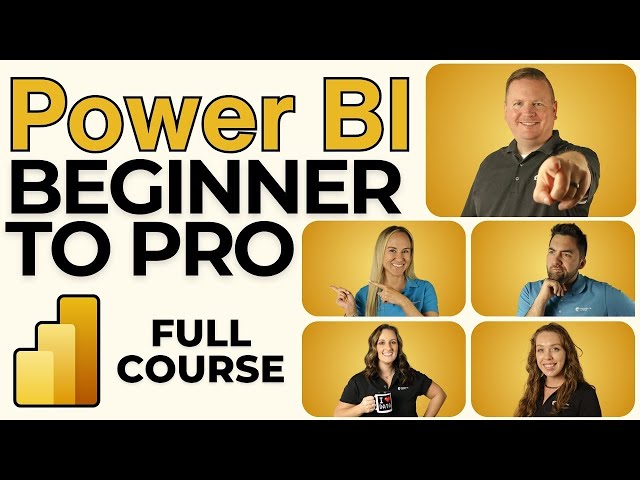 Power BI FULL COURSE for Beginners | Learn Dashboards & Reports Fast!