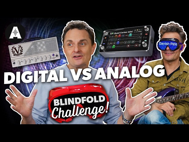 Digital vs Analog - Can You Feel It? - Blindfold Challenge!