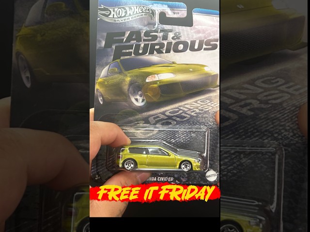 FREE-IT FRIDAY 🔥 WE PULLED A CIVIC EG! #hotwheels #hondacivic #fastandfurious