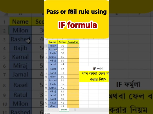 IF formula