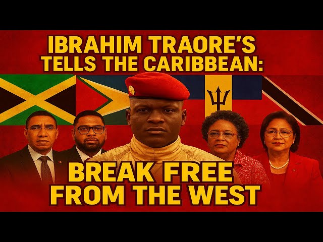 Ibrahim Traoré’s MESSAGE to the Caribbean: Break Free from the West w/GERALD PERREIRA