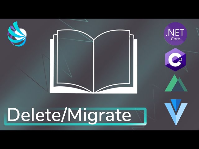 ASP.NET Core, C#, Ef Core, Nuxtjs - Delete & Migrate - Tricking Library Ep58