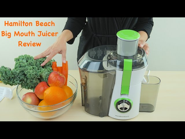 Hamilton Beach Big Mouth Juice Extractor Review