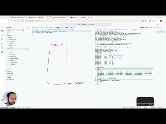 08 - Exploring Cortex-M3 registers using QEMU | ARM Cortex-M 101