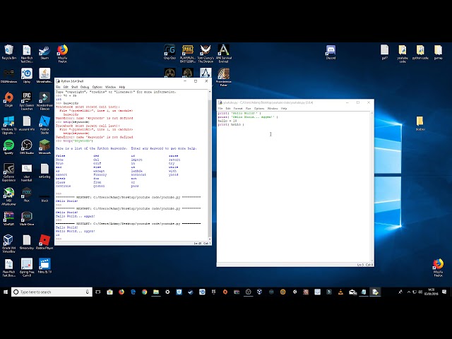 coding in Python #1 (Basics!)