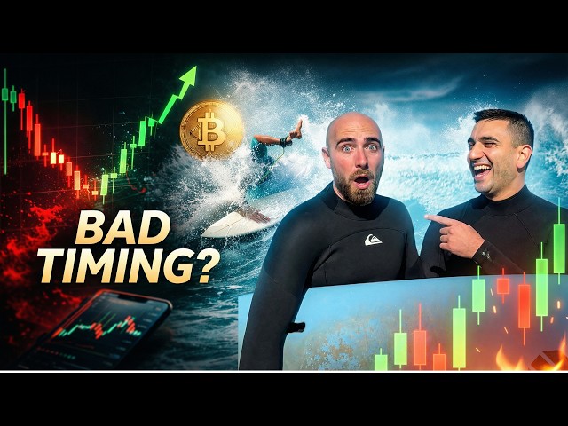 We Left the Bitcoin Charts to Go Surfing… Bad Timing?